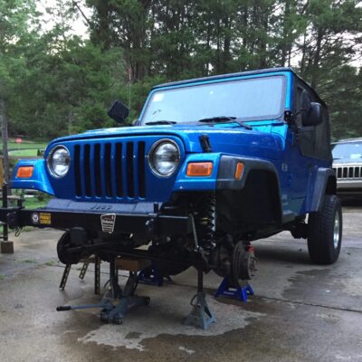 Jeep Maintenance Day